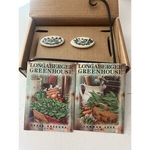 Longaberger Greenhouse Herb Marker and Seed Packet Gift Set